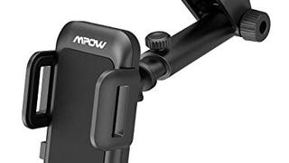 Mpow Upgrade Dashboard Car Phone Mount, Adjustable Windshield...