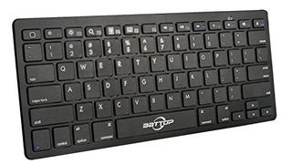 BATTOP Bluetooth Keyboard Ultra Slim for All IOS System...