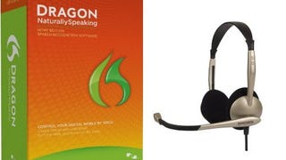 Bundle: Dragon NaturallySpeaking Home 12.0 with Koss CS100...