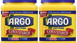 Argo 100% Pure Corn Starch, 16 Oz, Pack of 2