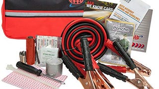 Lifeline AAA Premium Road Kit, 42 Piece Emergency Car Kit...