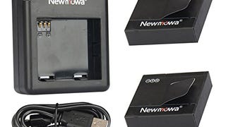 Newmowa 1200mAh Replacement Battery (2-Pack) and Dual USB...