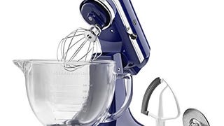 KitchenAid 5-Qt. Tilt-Head Stand Mixer with Glass Bowl...