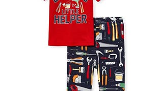 The Children's Place Baby Boys Pajama Set, Ruby, 9-...