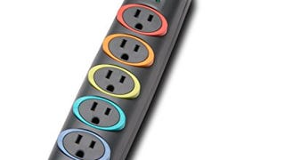 Kensington SmartSockets 6-Outlet, 6-Foot Cord, & 670 Joules...