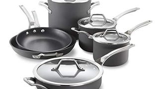 Calphalon 10-Piece Nonstick Kitchen Cookware Set, Stay-...