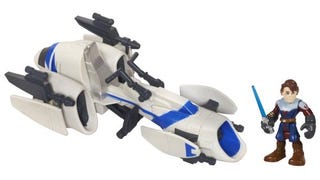 Star Wars Jedi Force Playskool Heroes Barc Speeder Bike...