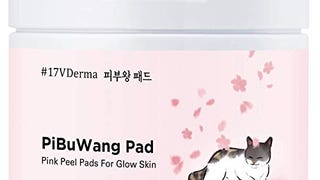 17VDerma Korean Skin Treatment Face Toner | Peel Pads with...