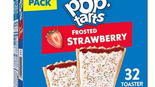 Kellogg's Pop-Tarts Frosted Strawberry Toaster Pastries,...