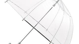 totes Kids Clear Bubble Umbrella with Dome Canopy, Lightweight...