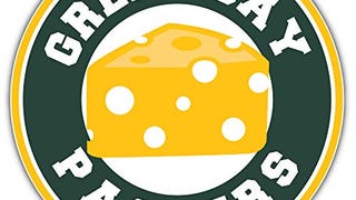 Green Bay City Packzz Football Die-Cut Sticker - Sport...