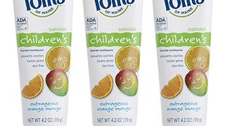 Tom's of Maine Anticavity Fluoride Children's Toothpaste,...