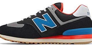 New Balance Men's 574 V2 Core Sneaker, Black/Neo Classic...
