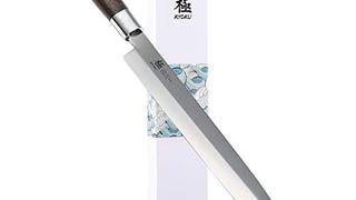 KYOKU Samurai Series - 10.5" Yanagiba Knife Japanese Sushi...