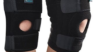 Knee Brace Open Patella Support Stabilizer 2 Pack Sleeves,...