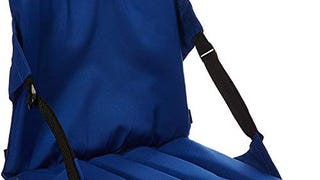 Coleman Portable Stadium Seat | Bleacher Cushion with Backrest...