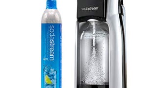 SodaStream Jet Sparkling Water Maker, Kit w/60l Cylinder,...