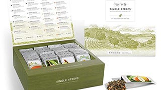 Tea Forte Single Steeps Loose Leaf Classic Premium Tea...