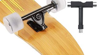 RockBirds Skateboard, 44 inch Complete Super Cruiser Longboard...