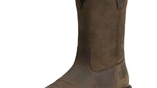 ARIAT BMVY9 Mens Groundbreaker Work Boot Brown