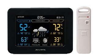 AcuRite 02027AIM Color Weather Station with High Low Temperature...