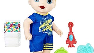 Baby Alive Ba Snackin Luke Blonde Baby Doll