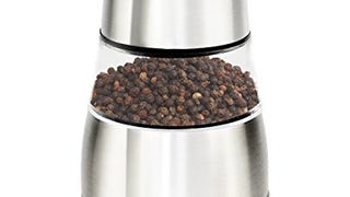 ONME Salt and Pepper Grinder, Stainless Steel Salt Pepper...