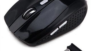 HDE Wireless Optical Computer Mouse 2.4 GHz Cordless USB...