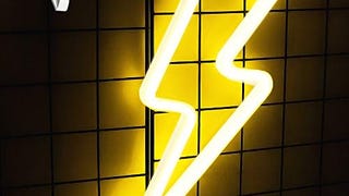 Lightning Bolt Neon Signs,Creative LED Lightning Decor...