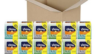 Kleenex Anti-Viral Facial Tissues, Cube Box, 68 Tissues...