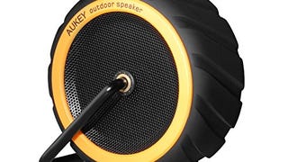 AUKEY Bluetooth Speaker, Wireless Outdoor Wheel Speaker...