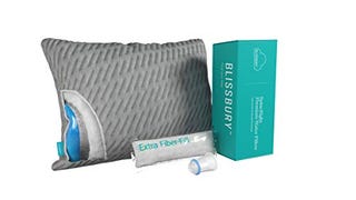 BLISSBURY Adjustable Water Pillow - Waterbase and fiberfill...