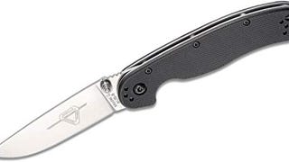 Ontario Knife Company Rat II, Satin AUS-8 Stainless Steel...