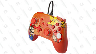 PowerA Mario Switch Controller - Orange