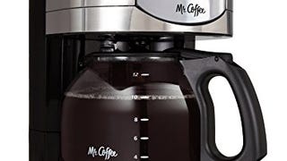 Mr. Coffee 12-Cup Programmable Coffee Maker with Brew Strength...