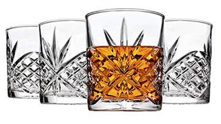 Godinger Dublin Double Old Fashioned Glasses, 11oz, Set...