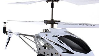 Syma S107G 3 Channel RC Helicopter with Gyro, White and...