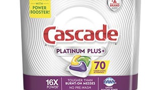 Cascade Platinum Dishwasher Pods, ActionPacs Dishwasher...