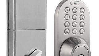 MiLocks DF-02SN Electronic Keyless Entry Touchpad Deadbolt...