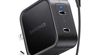 USB C Charger RAVPower 65W Fast Wall Charger, PD3.0 & GaN...