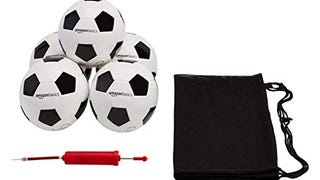 Amazon Basics TPU Soccer Ball, Size 5, Pack of
