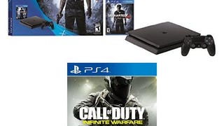 PlayStation 4 Slim 500GB Uncharted 4 Bundle + Call of Duty...