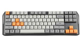 New Arrial XDA 87 ANSI Gray Orange Mixed Keyset Dye-sub...