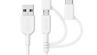 Anker Powerline II 3-in-1 Cable, Lightning/Type C/Micro...