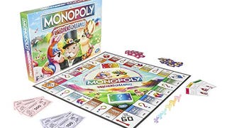 Monopoly Unicorns vs. Llamas Board Game for Ages 8 and...