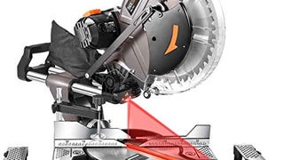 TACKLIFE Sliding Miter Saw, 12inch 15Amp Double-Bevel Sliding...