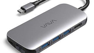 VAVA 8-in-1 USB C Hub 4K USB C to HDMI Adapter, Power Delivery,...