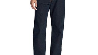 Eddie Bauer Men's Flannel-Lined Jeans - Relaxed Fit, Dk...