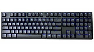 iKBC TD108 Blue Backlit LED Mechanical Keyboard with Cherry...