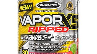 Pre Workout + Weight Loss | MuscleTech Vapor X5 Ripped...